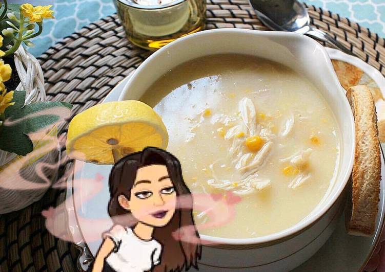 شوربة الذرة بالكريمة 🍵🌽