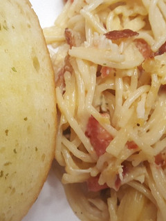 A picture of Chicken spaghetti.