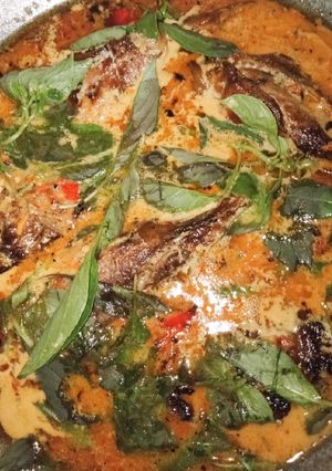 Foto resep Ikan pari/pe santan kemangi