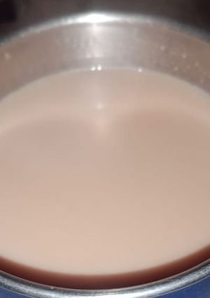 A picture of Ginger tulsi tea.