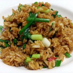 A picture of Spicy Vegan Fried Rice.