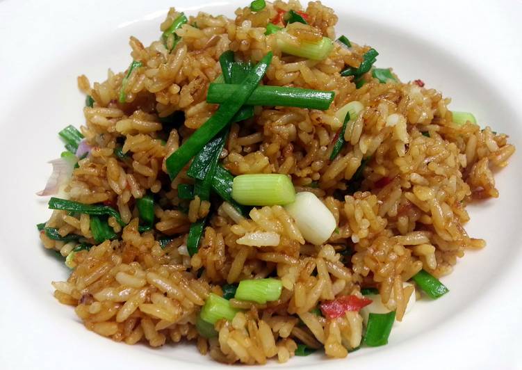 Simple Way to Prepare Homemade Spicy Vegan Fried Rice