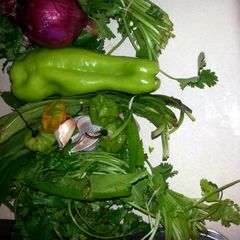 A picture of home made seasoning.