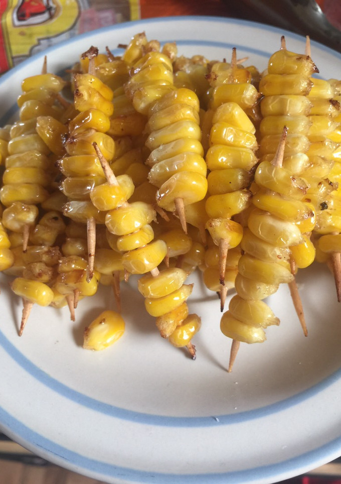 Una foto de Elote frito para botanear