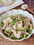 Easy Pork Shabu-Shabu with Umeboshi Ponzu and Bonito Flakes