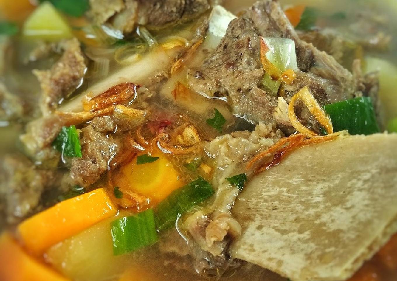 Sop Iga Sapi (Tulangan Sapi)