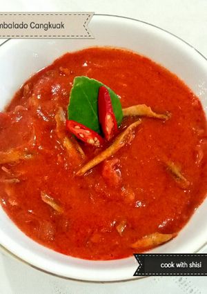 Foto resep Sambalado Cangkuak (Minang) with tempoyak #BikinRamadanBerkesan