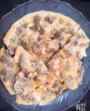 Trứng chiên thịt bằm