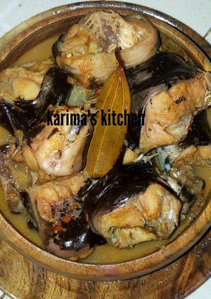 A picture of Catfish pepper soup.