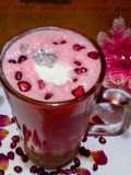 Rose Pomegranate Lassi