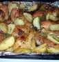 Easy Way Make Recipe Slow Baked Lemon/Garlic Pepper Chicken and Potatoes that is Delicious, Addictive}