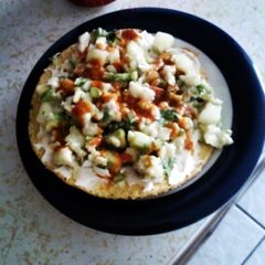 A picture of Talapia Ceviche.