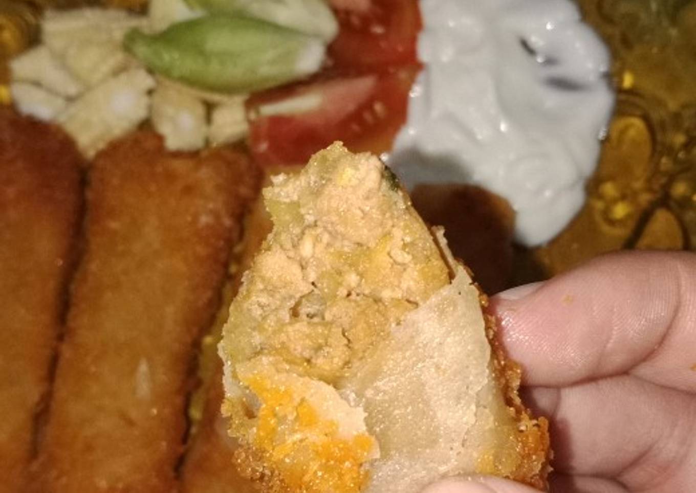 Lumpia Crispy Ayam Cincang