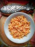 Farfalle salmone e pomodorini