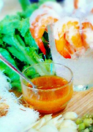 รูปของ เมี่ยงหมี่ขาวกุ้งสด