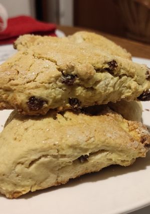 Φωτογραφία της συνταγής Scones με σταφίδες