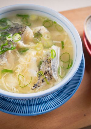 龍膽石斑味增蛋花湯＠Selina Wu 的食譜成品照片
