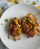 Ceviche atún con Mango