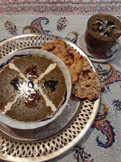 عکسی از دستور آش عدس و بلغور جو، چالش حبوبات