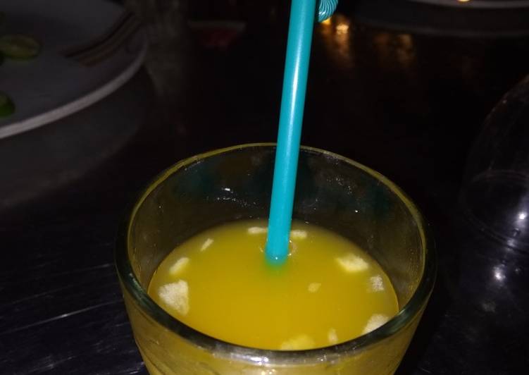 Steps to Prepare Any-night-of-the-week Mango Juice