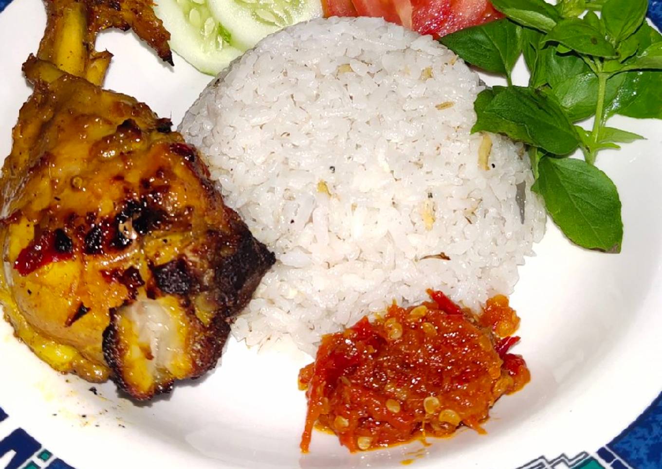 Ayam bakar pedas