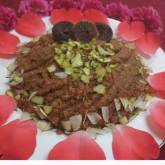 A picture of Anjeer Halwa.