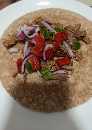 Foto principal de Tacos de ternera y pico de gallo