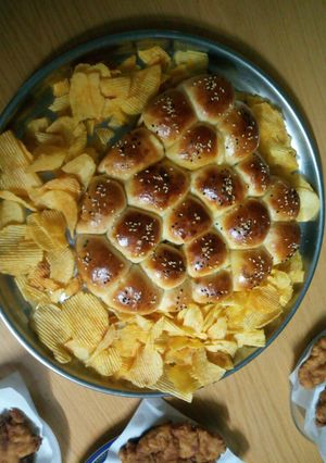 صورة لوصفة خليه النحل بالجبنه