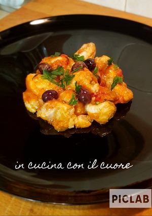 Foto di Spezzatino di rana pescatrice