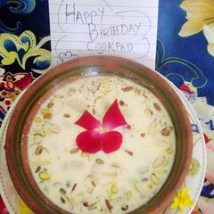 A picture of Bread ras malai.