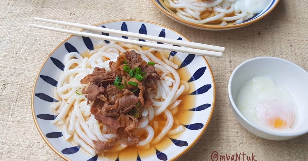 Resep Niku Udon Simple Ala Marugame Oleh Tituk Sk Cookpad