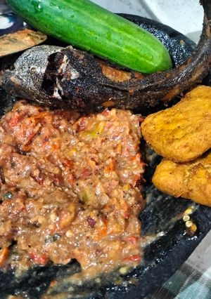 Foto resep Pecel lele sambel Lamongan