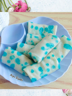 Foto resep Dadar Gulung Polkadot