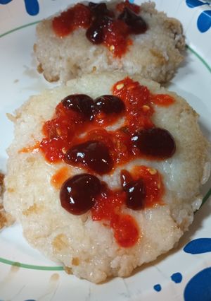 A picture of Oh no Mushie Leftover Rice.