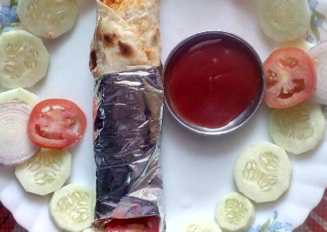 Noodles spring roll