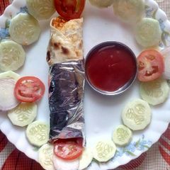 A picture of Noodles spring roll.