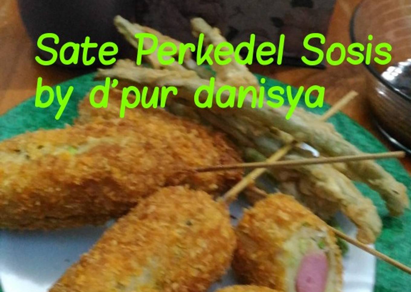 Sate Perkedel Kentang Sosis