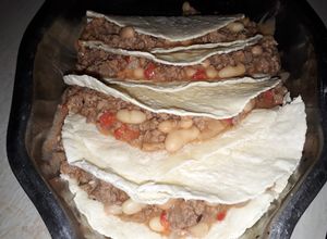 Una foto de Tacos de carne