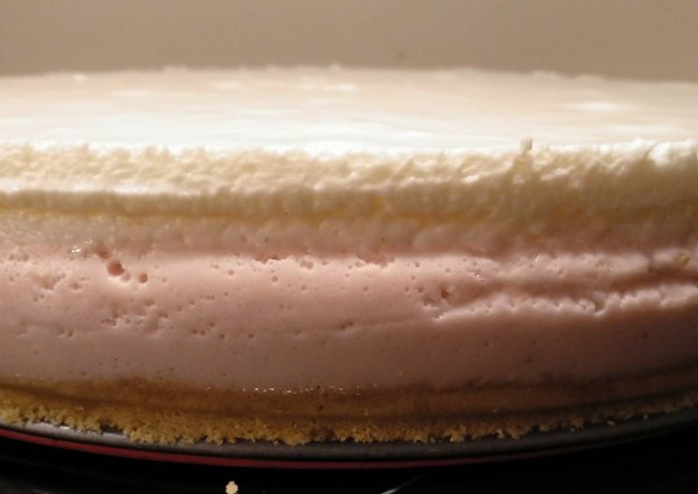 Tarta duo fresa y yogur sin gluten