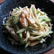 Spicy Enoki & Cucumber Salad