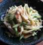 Easy Steps to Prepare Recipe Spicy Enoki &amp; Cucumber Salad that is So Delicious, Tasty}