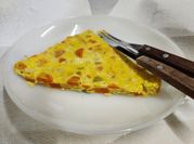 Una foto de tortilla con bicarbonato y aceite