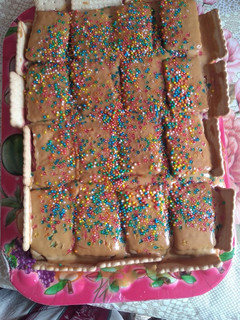 Una foto de Torta de galletas
