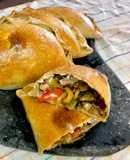 Empanadas integrales al horno (verduras y atún fresco)