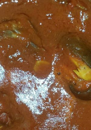 A picture of Tomatoes stew.