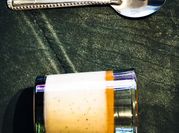 Une photo de recette salée avec agar agar