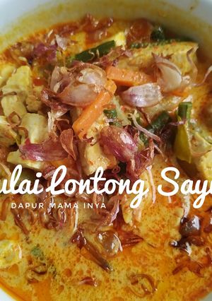 Foto resep Gulai Lontong Sayur