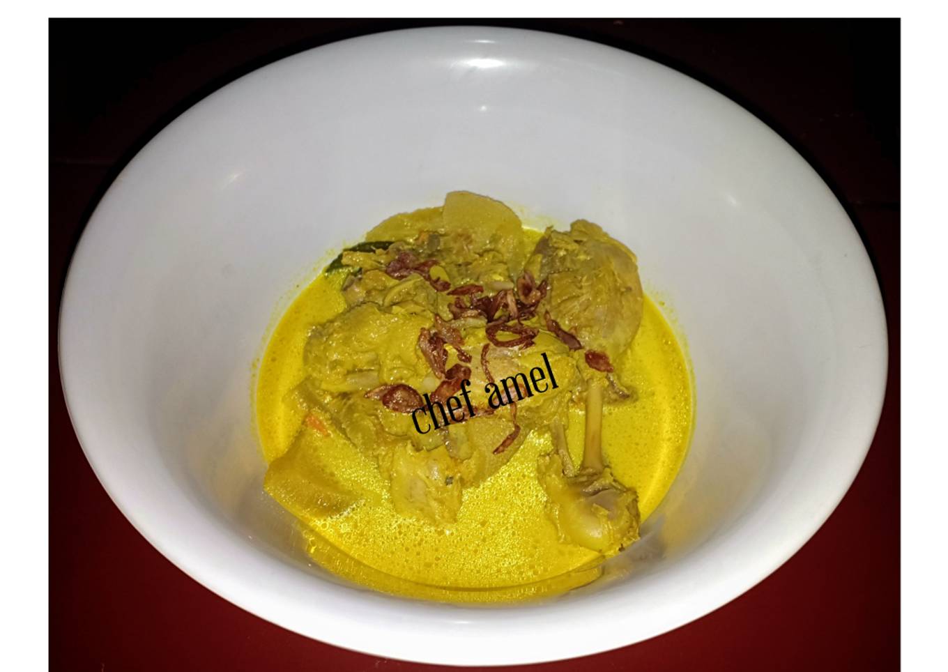 Gulai kari kikil & bebek ala chef Amel