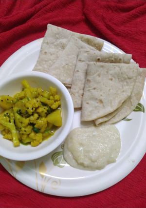 ধনেপাতা ফুলকপি (Dhonepata fulkopi recipe in Bengali) রেসিপির প্রধান ছবি