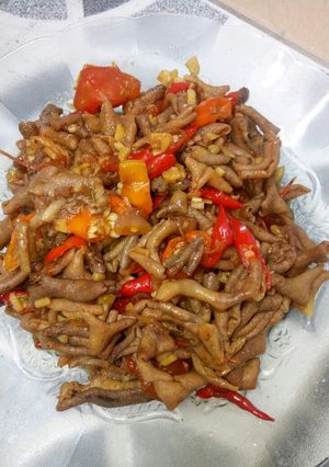 Foto resep Sambal goreng usus ayam
